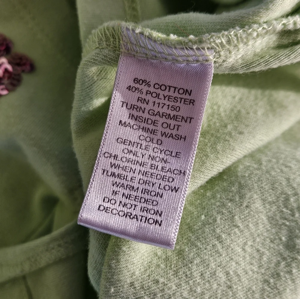 Quacker Factory Butterfly 3/4 Sleeve - Picture 8 of 11